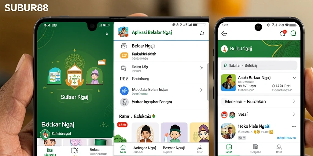 Antarmuka pengguna SUBUR88 yang sederhana dan mudah digunakan.